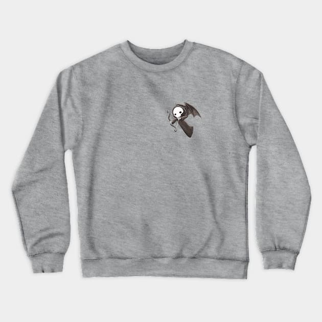 Reaper Cupid Crewneck Sweatshirt by Marcies Art Place